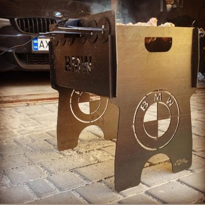 Мангал с автоматическим поворотом шампуров (BMW) Мангал с автоматическим поворотом шампуров (BMW)