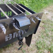 Мангал с автоматическим поворотом шампуров (BMW)