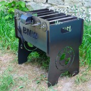 Мангал с автоматическим поворотом шампуров (BMW)