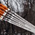 Набор шампуров с деревянными ручками и гравировкой 6 шт. Набор шампуров с деревянными ручками и гравировкой 6 шт.