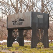 Мангал розбірний на 8 шампурів