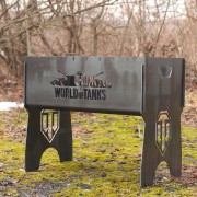 Мангал розбірний на 8 шампурів