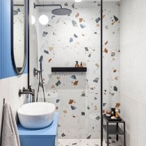 Полиця для ванної, душової кімнати