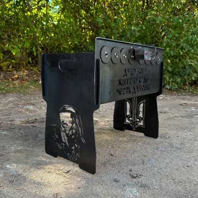 Мангал с автоповоротом на 8 шампуров (Душу Богу!) Мангал с автоповоротом на 8 шампуров (Душу Богу!)