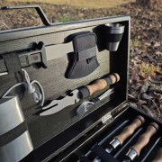 Набор шампуров в деревянном кейсе "Козацкий"