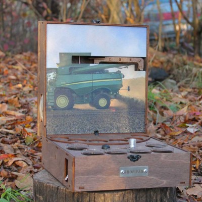 Алкогольний наливатор-дозатор напоїв на 4 чарки з принтом Алкогольний наливатор-дозатор напоїв на 4 чарки з принтом