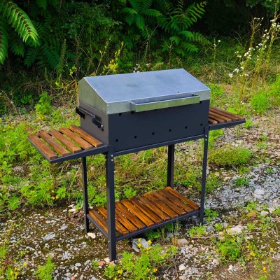 Мангал Элит с автоповоротом на 8 шампуров — толщина стали 3 мм, складные столики Мангал Элит с автоповоротом на 8 шампуров — толщина стали 3 мм, складные столики