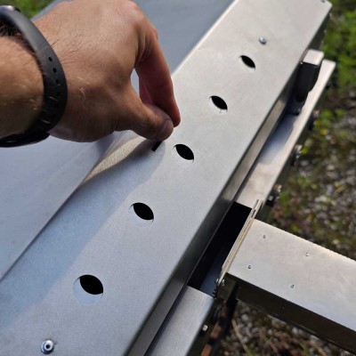 Мангал Элит с автоповоротом на 8 шампуров — толщина стали 3 мм, складные столики Мангал Элит с автоповоротом на 8 шампуров — толщина стали 3 мм, складные столики