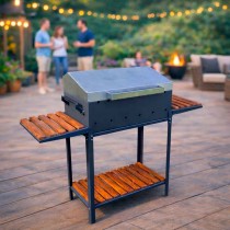 Мангал Еліт з автоповоротом на 8 шампурів