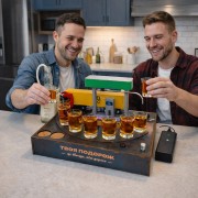 Алкогольный наливатор АЗС на 4 рюмки