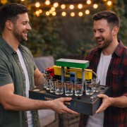 Алкогольный наливатор АЗС на 4 рюмки