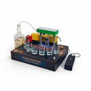 Алкогольный наливатор АЗС на 4 рюмки