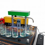 Алкогольный наливатор АЗС на 4 рюмки