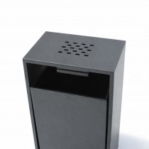 Урна для сміття 45 л з попільничкою U003