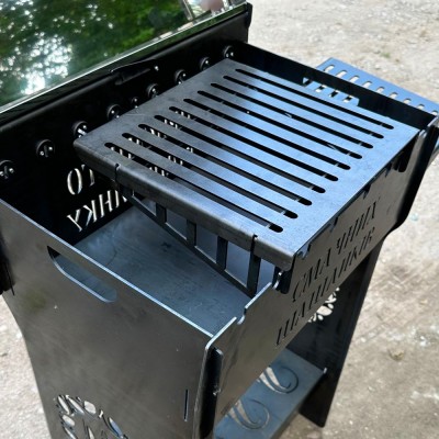 Мангал разборный на 10 шампуров Мангал разборный на 10 шампуров