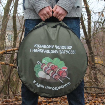 Сковорода с диска, бороны 50 см с подставкой для очага Сковорода с диска, бороны 50 см с подставкой для очага